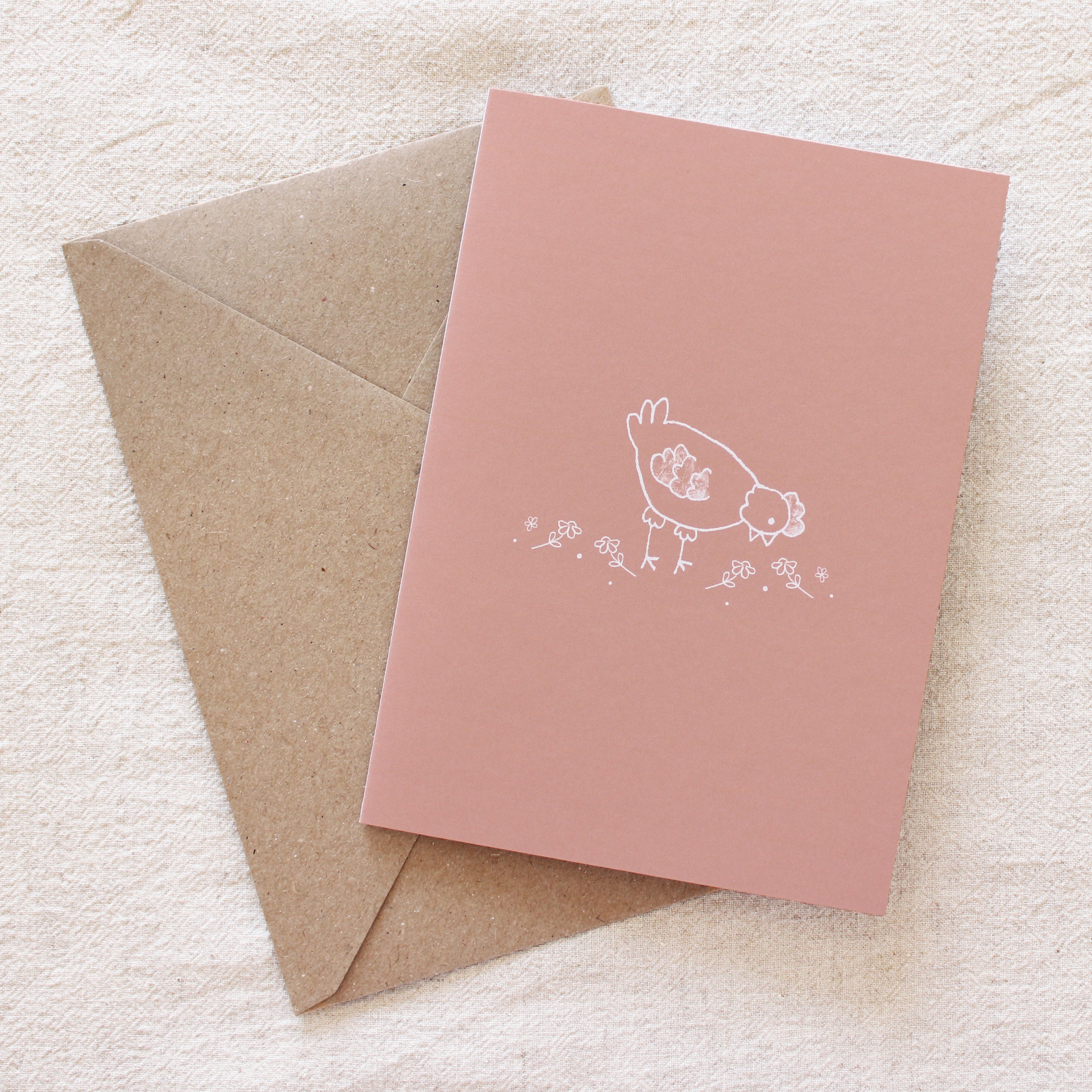 Little Hen - A6 Card