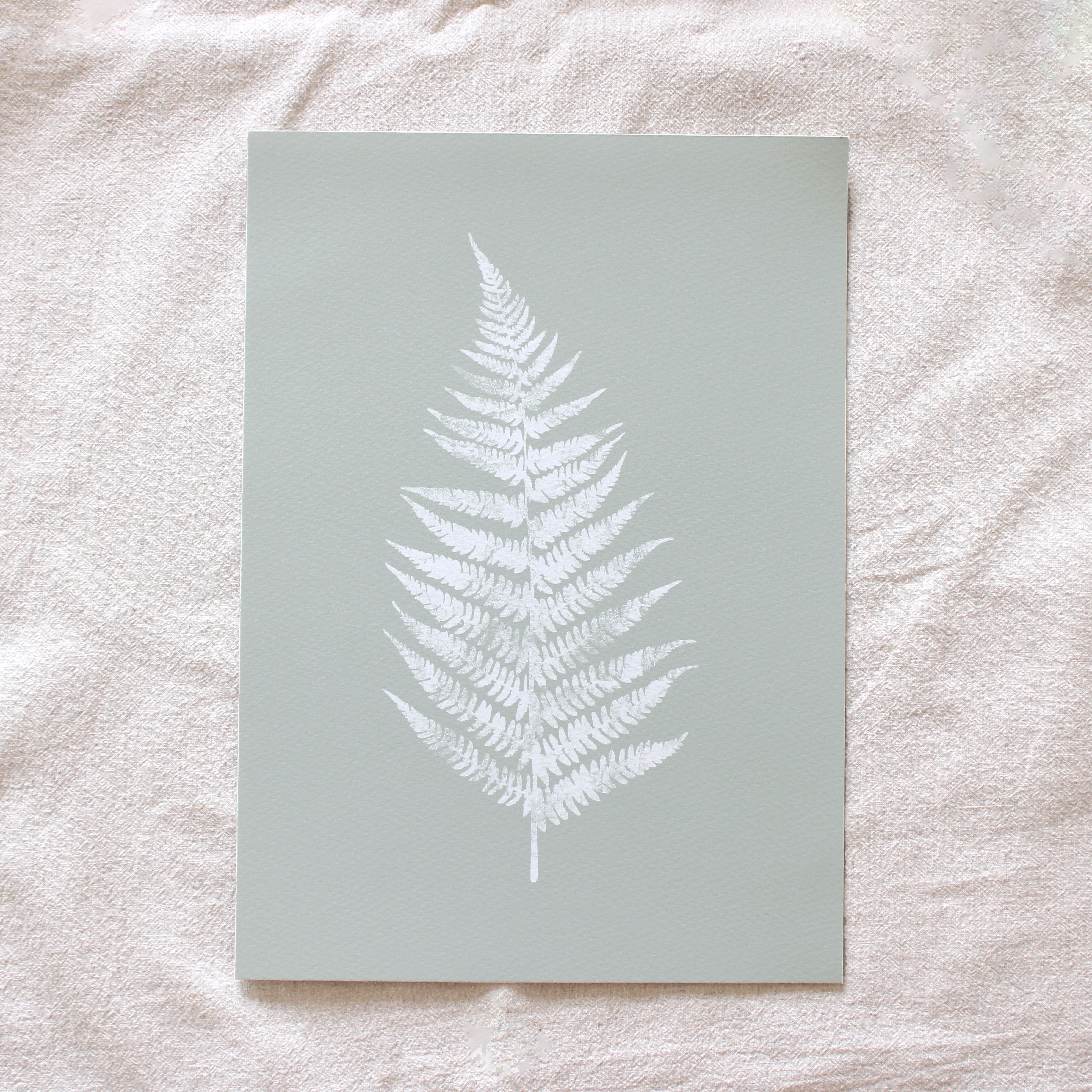 Sage Fern - A4 Print
