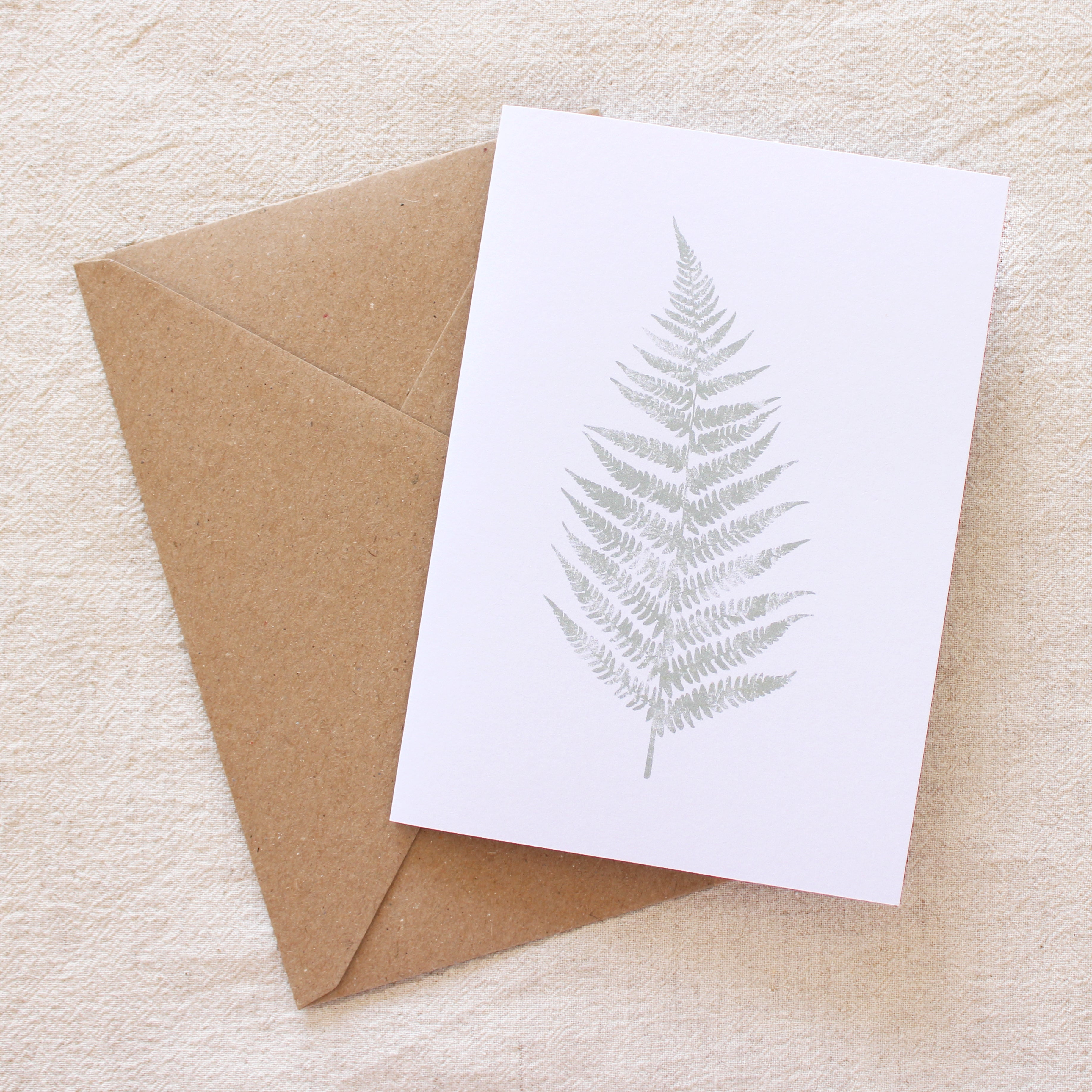 White Fern - A6 Card