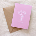 Blush Bouquet - A6 Card